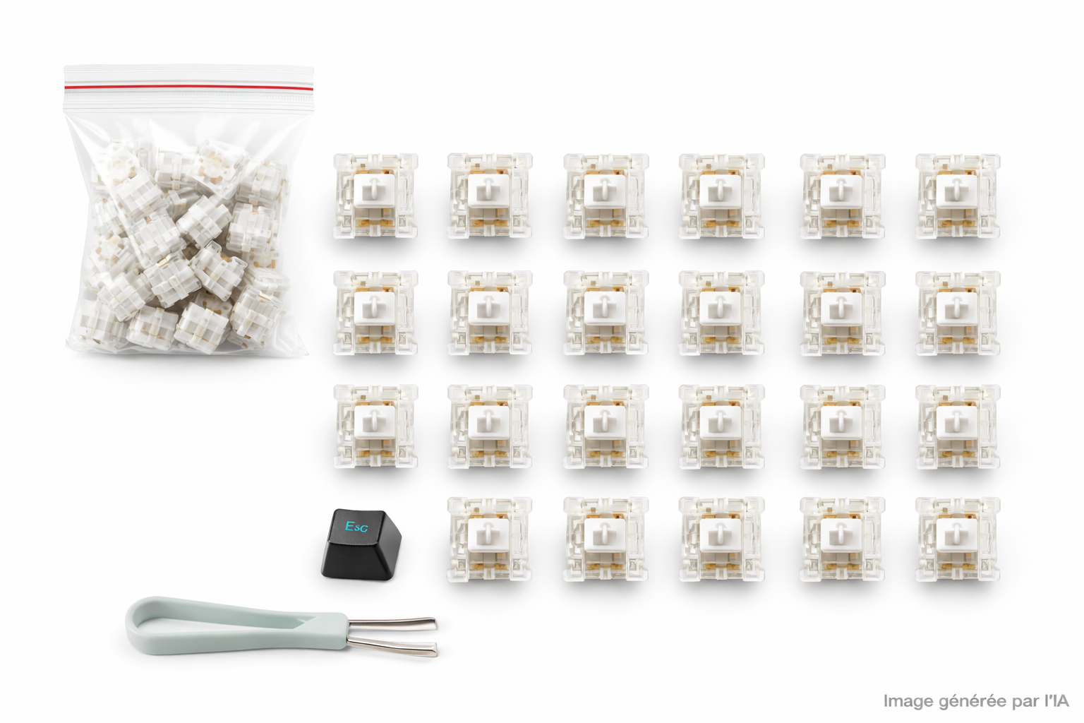 Kit switches silencieux x20